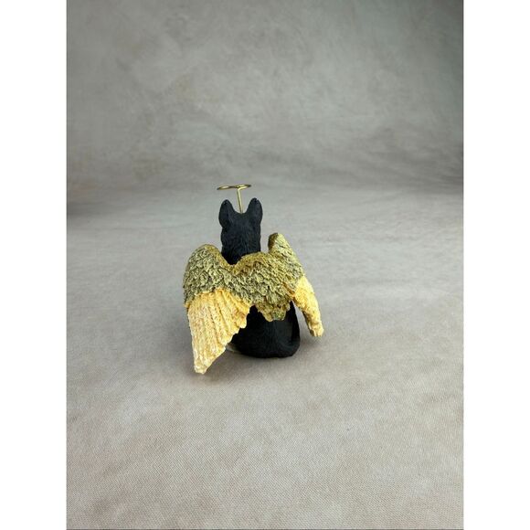 Miniature German Shepherd Dog Figurine Angel Wings - Picture 4 of 8